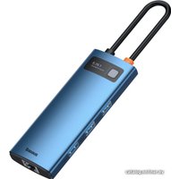 Док-станция Baseus Metal Gleam Series 6-in-1 Multifunctional USB Type C WKWG000003