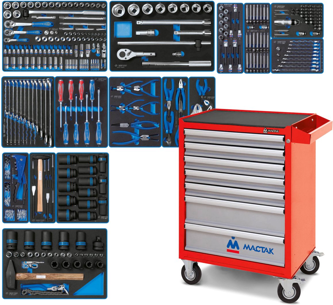 

Универсальный набор инструментов King Tony Action 934-327AMR (327 предметов)