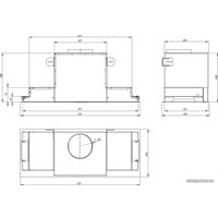 Кухонная вытяжка Akpo Neva Glass 80 WK-10 (черный)