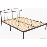 Кровать ИП Князев Люмия 120x190 (коричневый)