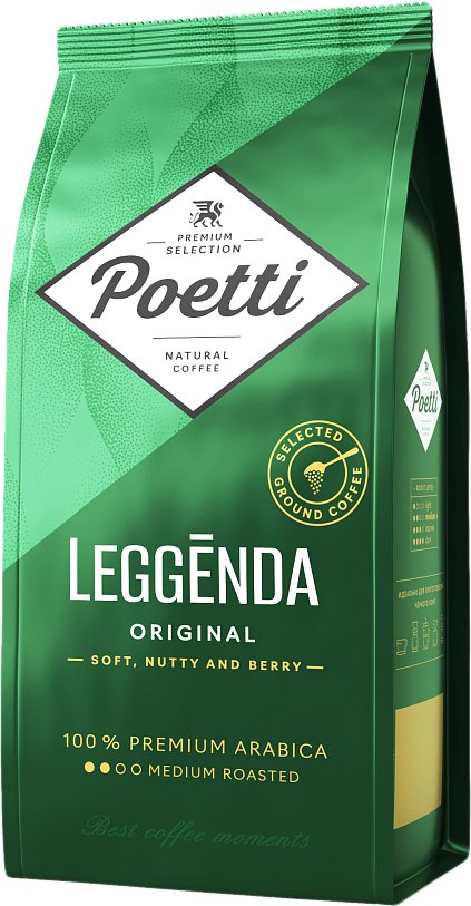 

Кофе Poetti Leggenda Original молотый 250 г