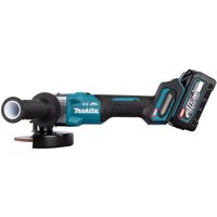 Угловая шлифмашина Makita GA005GU201 (с 2-мя АКБ, кейс)