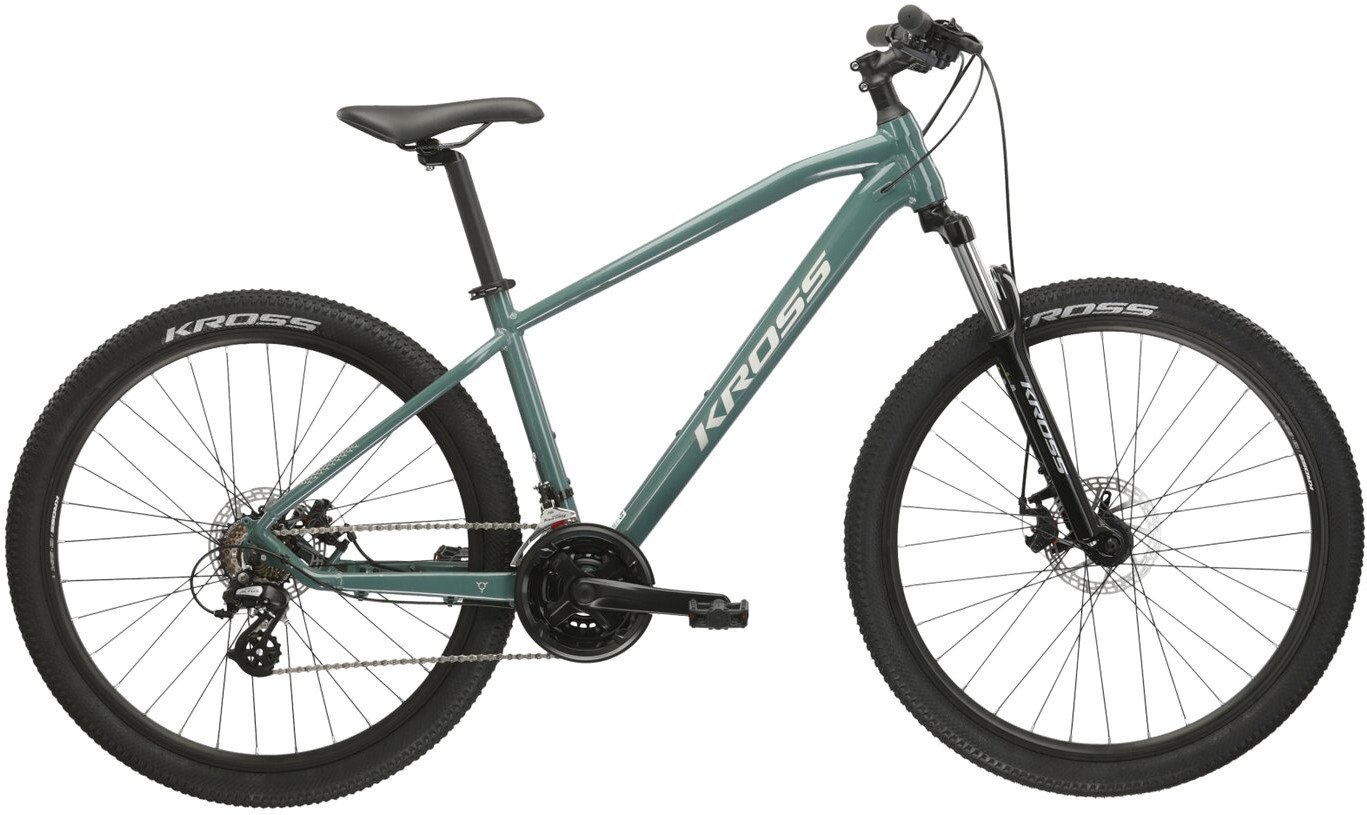 

Велосипед Kross Hexagon 2.0 29 L/18" 2024 (зеленый/глянцевый серебристый)