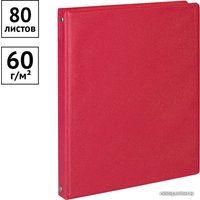 Блокнот ArtSpace обл. ПВХ красный ТК80пв3_15288 (80 л)