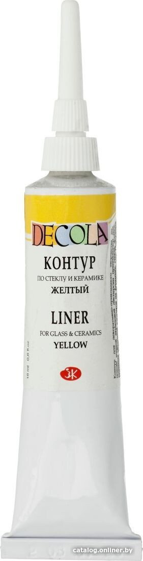 Контур Decola по стеклу и керамике № 3 18 мл 5303211 желтый
