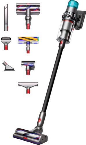 Dyson V15 Detect Total clean SV47 (никель/черный)