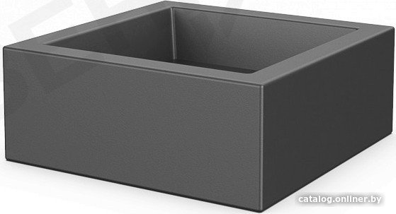 Кашпо Berkano Quarter 20 DB (черный)