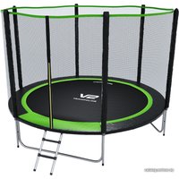 Батут V2 Trampoline Prime 10FT 312 см (с внешней сеткой и лестницей)