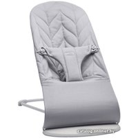 Шезлонг BabyBjorn Bliss Cotton Petal Quilt (светло-серый)