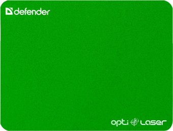Коврик для мыши Defender Silver Opti-Laser (зеленый)