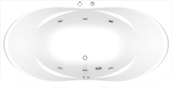 Ванна BAS Фиеста 194x90