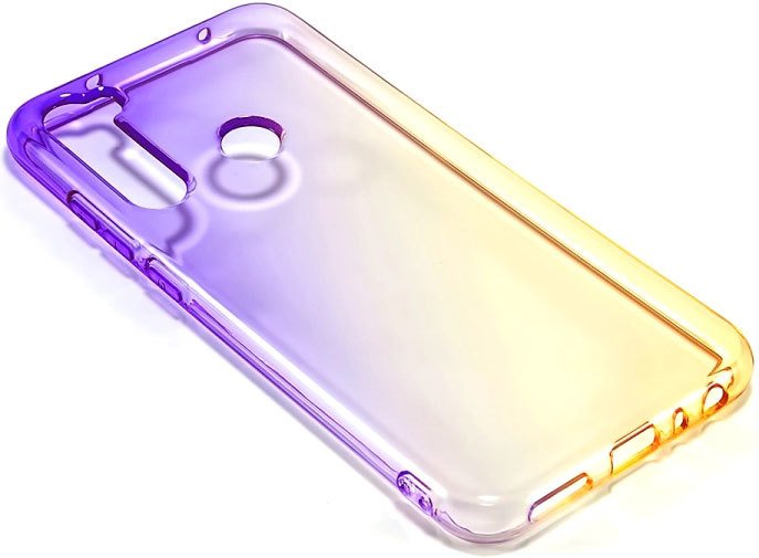 

Чехол для телефона Case Gradient Dual для Xiaomi Redmi Note 8T (фиолетово-золотой)