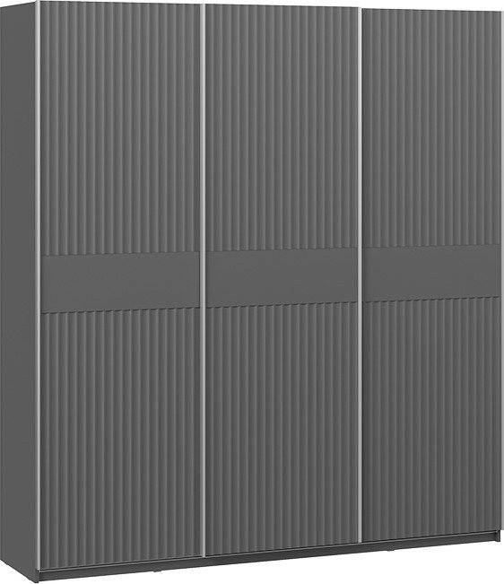 

Шкаф-купе Трия Оскар Тиффани Т2 2100 282751 (серебро/серый графит/графит матовый)