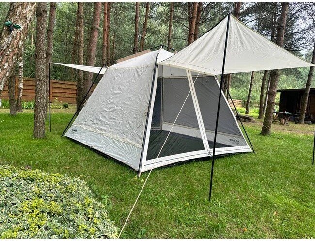Кемпинговая палатка TRAMP Bungalow LUX V2 TRT-128 (sand)