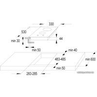 Варочная панель Лысьва GR0200G00 ПГВ 21 К (черный)