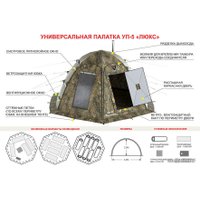 Экспедиционная палатка Берег УП-5 Люкс