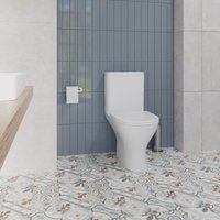 Унитаз напольный Lauter W224 2110224 + гигиенический душ Mist 21TZ221CH (горизонтальный выпуск)