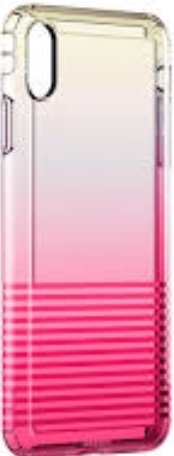 

Чехол для телефона Baseus Colorful Airbag Protection для iPhone XR (розовый)