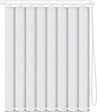 Жалюзи вертикальные АС МАРТ Перл 5301 250x180 (белый)