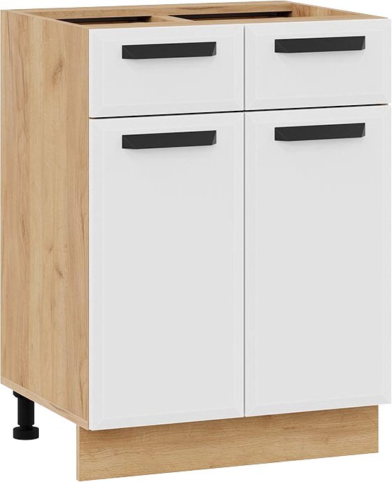 

Шкаф напольный Трия Тиана 1Н6Я1 (дуб крафт золотой/белый супермат)