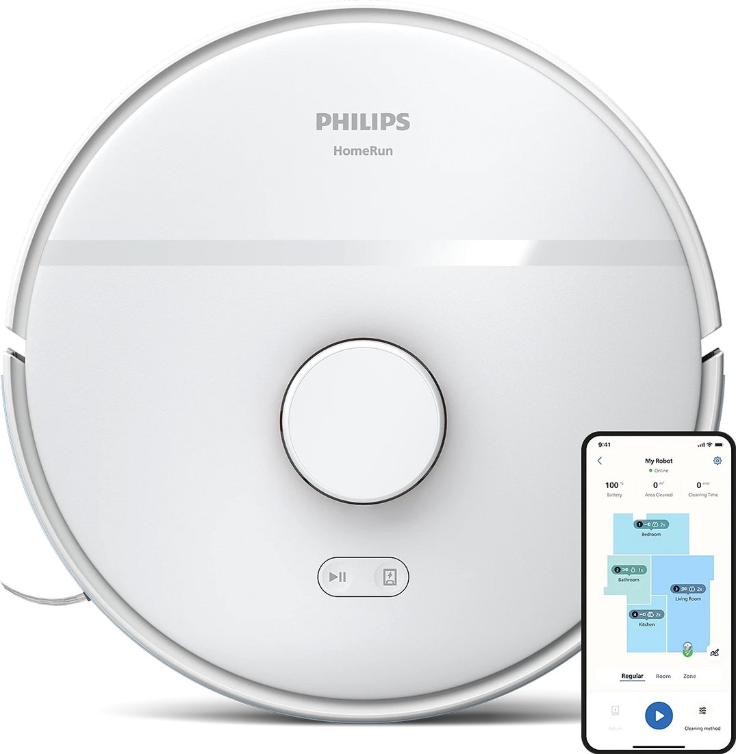

Робот-пылесос Philips HomeRun 2000 series Arctic White XU2000/20