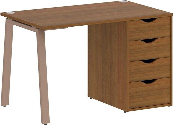 

Стол Riva Home Office VR.SP-3-118.4.A Мокко (орех гарда)