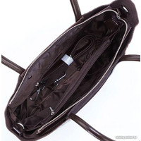 Женская сумка Poshete 931-Y9710-1220ZDBW (темно-коричневый)