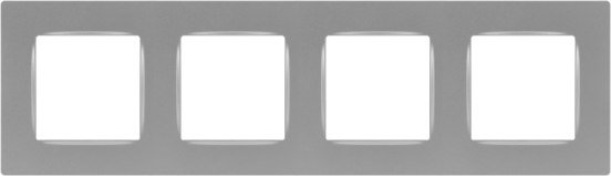 

Рамка ЭРА 12-5204-03 Б0067692 (алюминий)