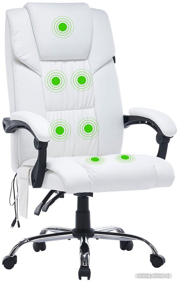 Офисное кресло CACTUS CS-CHR-OC02M-WT (белый)