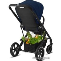 Универсальная коляска Cybex Balios S Lux 2020 (2 в 1, серебристая рама, deep black)