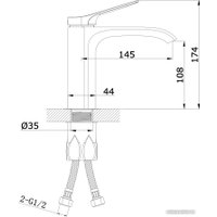 Смеситель Vieir V343511-F