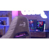 Игровое (геймерское) кресло AeroCool Baron Hunter Green (черный/зеленый)