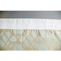 Комплект штор Decoretto Урбан пустыня УП-K3 2.25x2.6 м (золотистая ткань с геометрическим рисунком, 2 шт) в Борисове