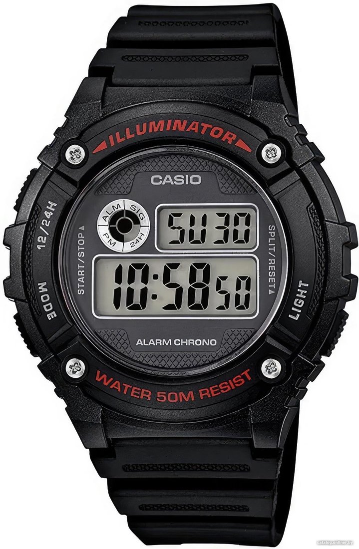 Наручные часы Casio W-216H-1A