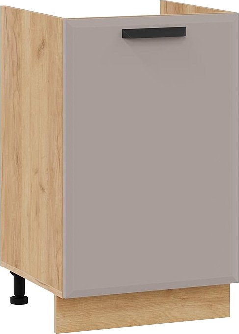 

Шкаф напольный Трия Тиана 1Н5М (дуб крафт золотой/мокко супермат)