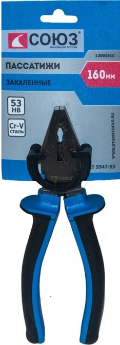 

Плоскогубцы СОЮЗ 1200101С