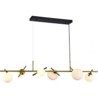 Подвесная люстра iLamp Golden 2134-6L BR+MBK