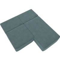 Угловой диван Лига диванов Лига-060 НПБ угол универсальный 129500 (шенилл Rimini 11 серо-зеленый)