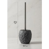 Ершик для унитаза Perfecto Linea Moon Stone 35-384464 (серый)