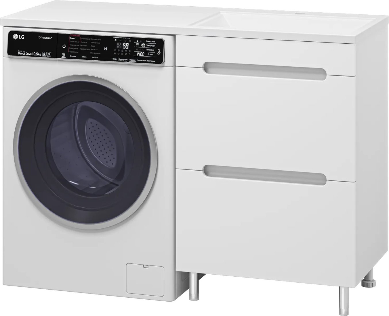 

Misty Тумба с умывальником Байкал 55 Э-Бай06055-022Я+5217120