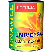 Эмаль Оптима ПФ-115 0.9 кг (светло-зеленый)