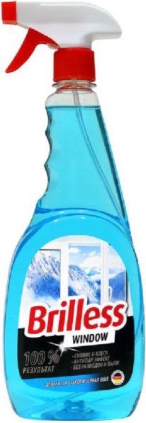

Средство для стекла и зеркал Brilless Blue 750 мл