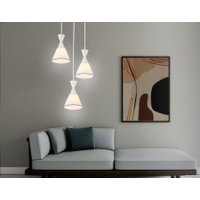 Подвесная люстра Ambrella light Traditional TR3167/3 WH/BK