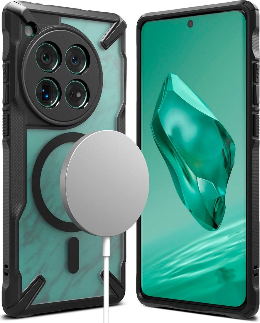 

Чехол для телефона Ringke Fusion X для Magnetic Magsafe Oneplus 12 Matte Black