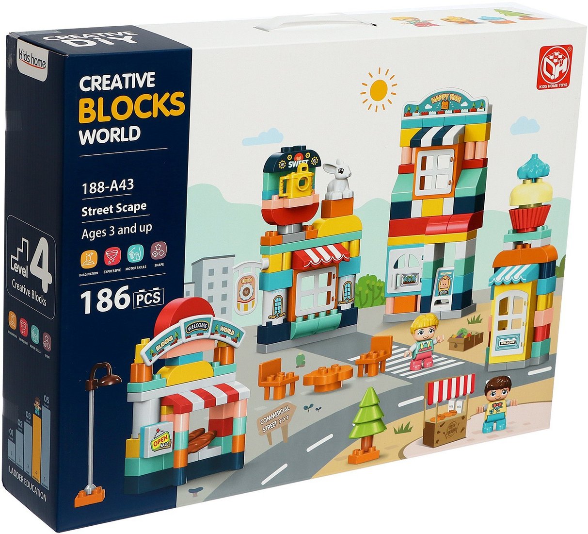 

Конструктор Kids Home Toys Улица счастья 188-A43 9655733