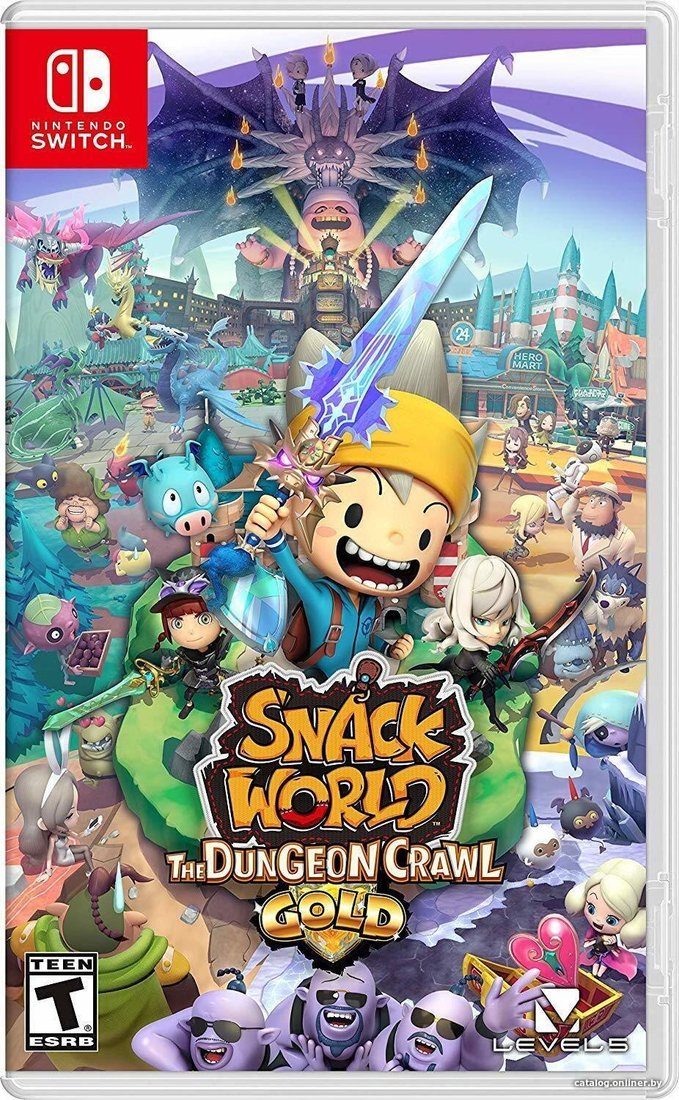 Snack World: The Dungeon Crawl. Gold для Nintendo Switch