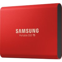 Внешний накопитель Samsung T5 1TB (красный)