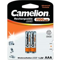 Аккумулятор Camelion AAA 1100mAh 2 шт. [NH-AAA1100-BP2]