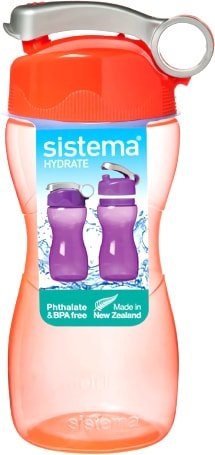 

Бутылка для воды Sistema 580 (красный)