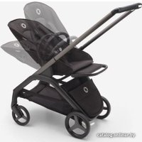 Универсальная коляска Bugaboo Dragonfly (2 в 1, black/midnight black/grey melange)